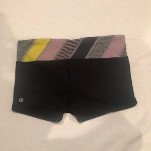 lululemon reversible right shorts